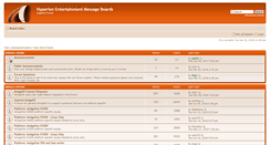Desktop Screenshot of forum.hyperion-entertainment.biz